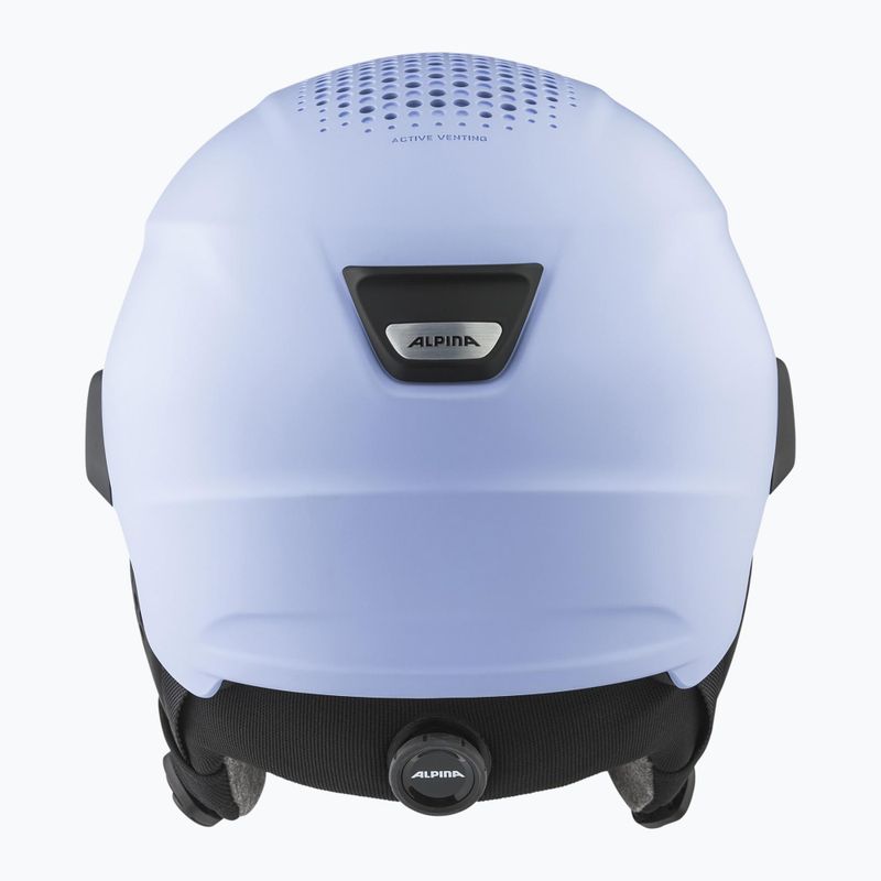 Alpina Alto Q-Lite Skihelm lila/schwarz matt 8