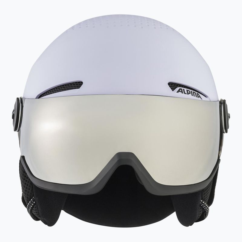 Alpina Arber Visor Q Lite Skihelm lila matt 7