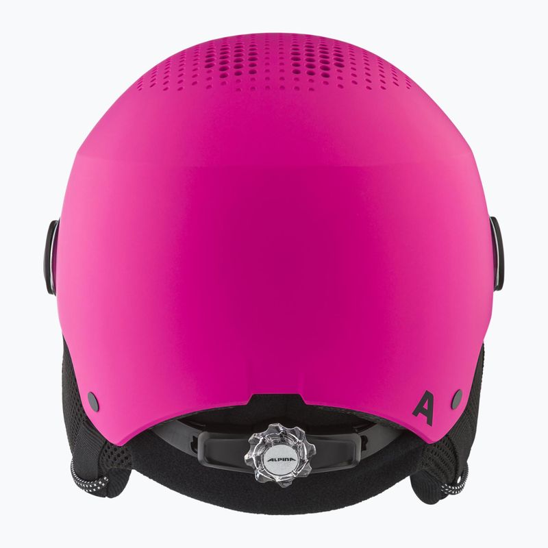 Alpina Kinderskihelm Zupo Visor Q-Lite rosa matt 3