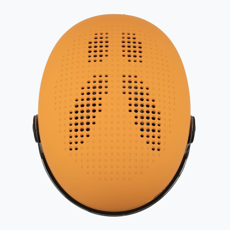 Skihelm Kinder Alpina Zupo Visor Q-Lite burned/ yellow matt 6