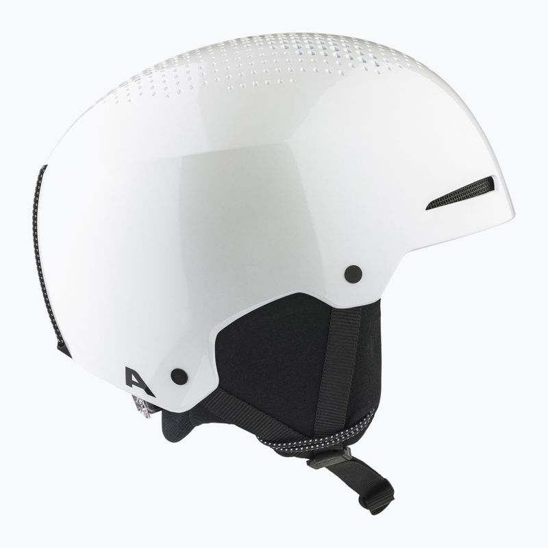 Alpina Arber weiß/metallisch glänzend Skihelm 8