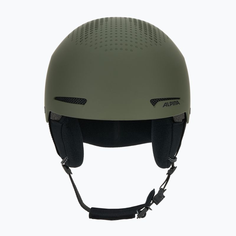 Skihelm Alpina Arber olive matt 2