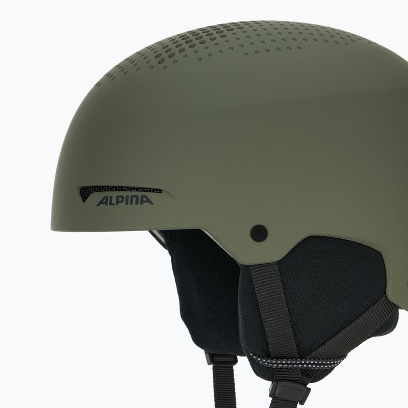 Skihelm Alpina Arber olive matt 7