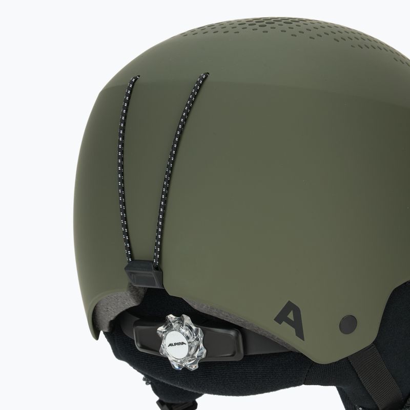 Skihelm Alpina Arber olive matt 8