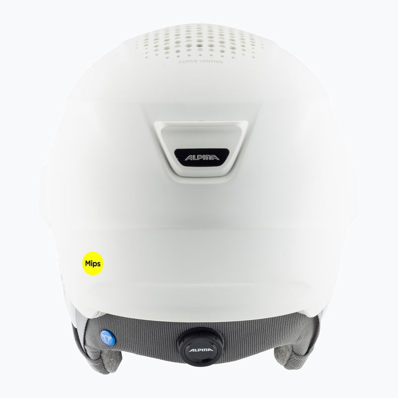 Alpina Oro QV Mips Skihelm weiß matt/wasserrosa 8