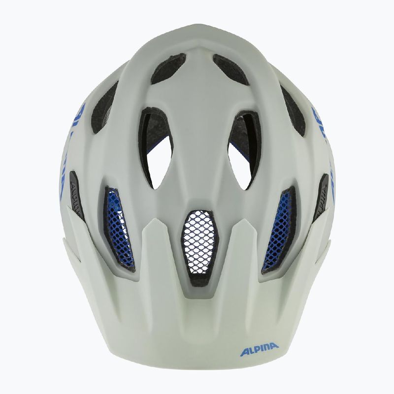 Kinderfahrradhelm Alpina Carapax rauchgrau/blau matt 7