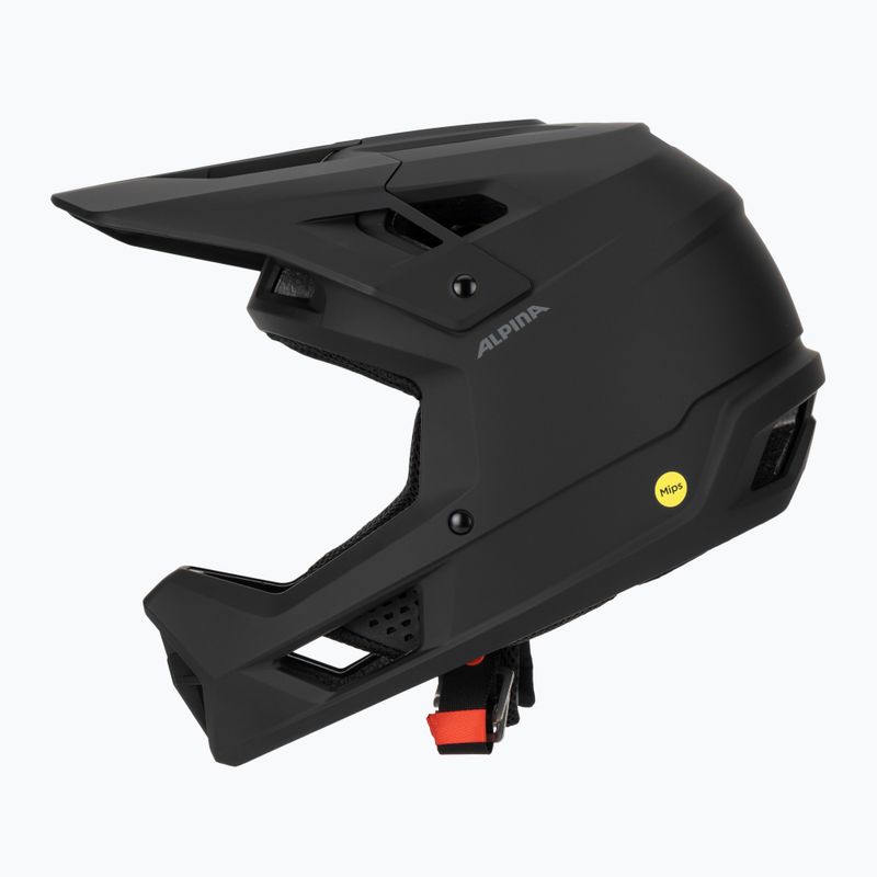 Fahrradhelm Alpina Pikes MIPS schwarz matt 3