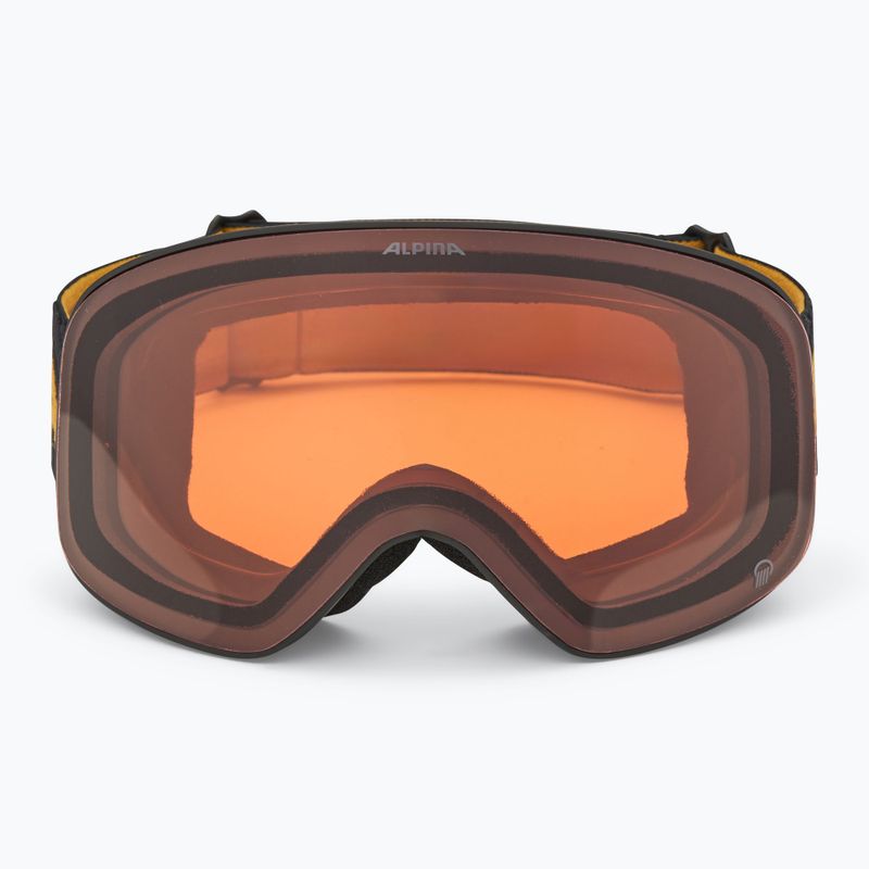 Skibrille Alpina Ladis Q black/ gold matt/ gold 2