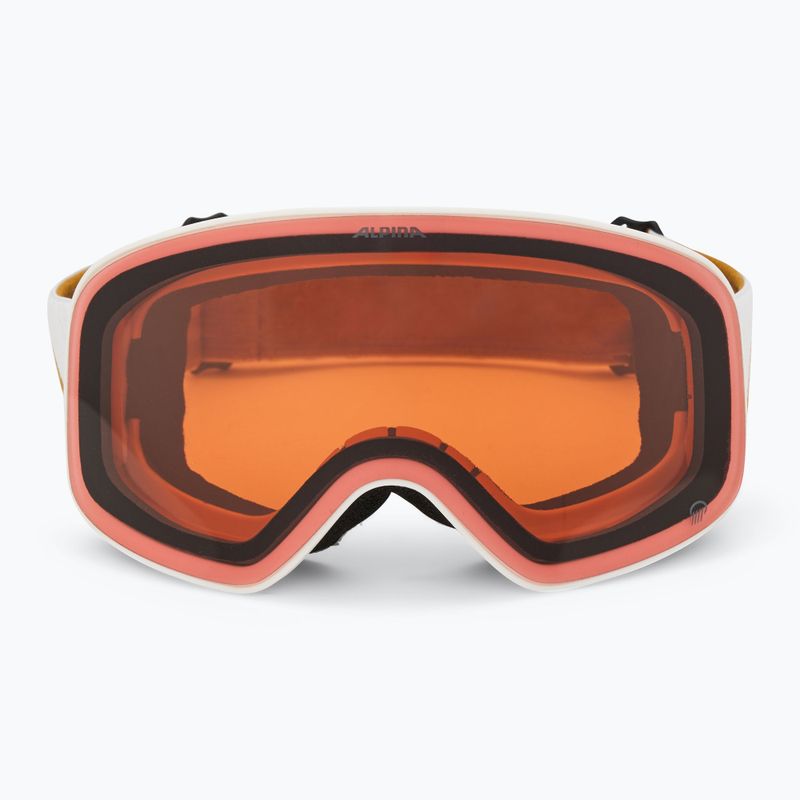 Skibrille Alpina Ladis Q white/ gold matt/ gold 2