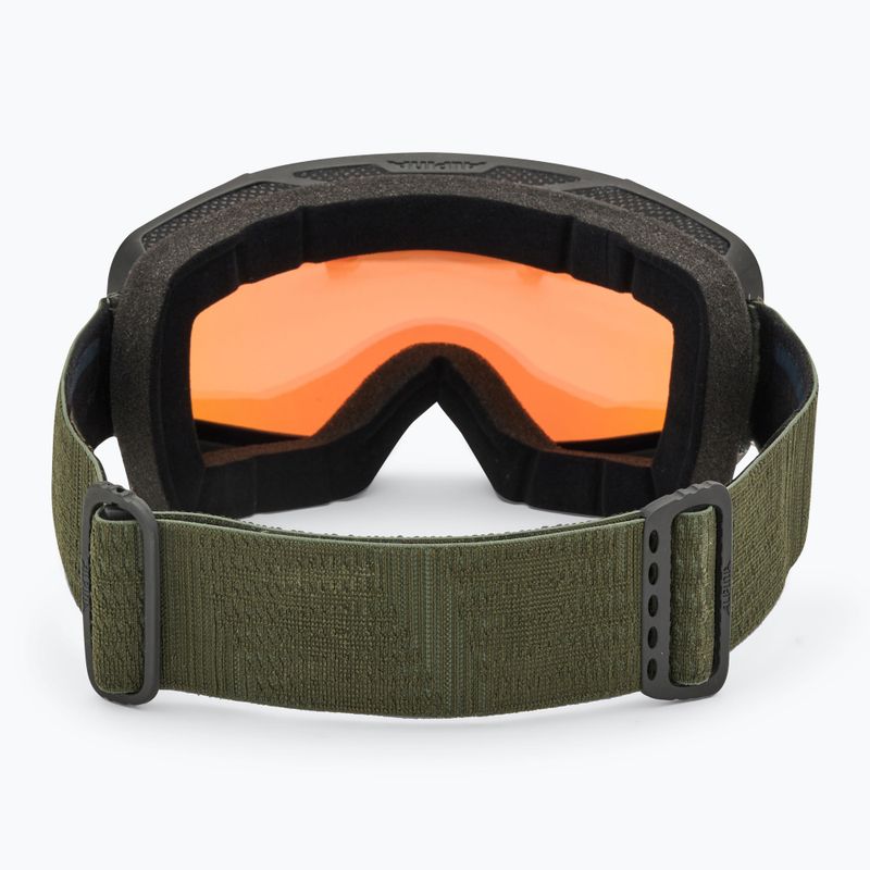 Skibrille Alpina Taos Q-Lite black/ olive matt/ green 3