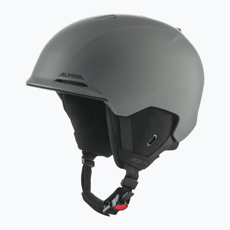 Skihelm Alpina Brix midnight/ grey matt