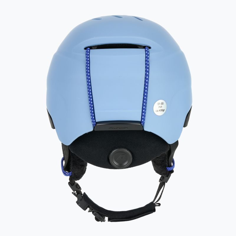 Skihelm Kinder Alpina Pizi smoke/ blue matt 4