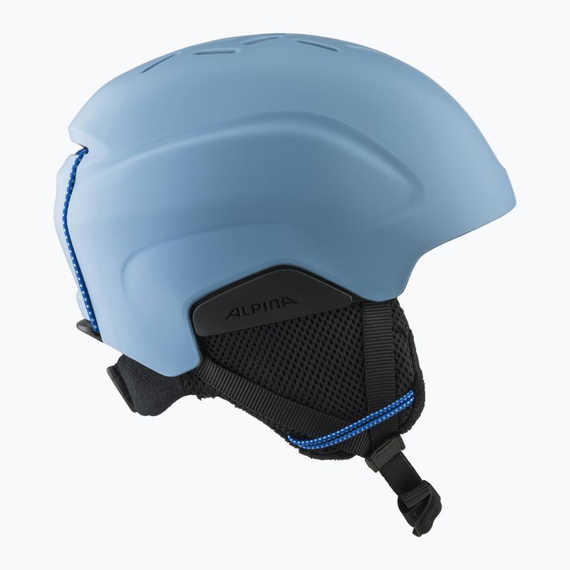 Alpina Pizi Kinderskihelm rauch/blau matt 2