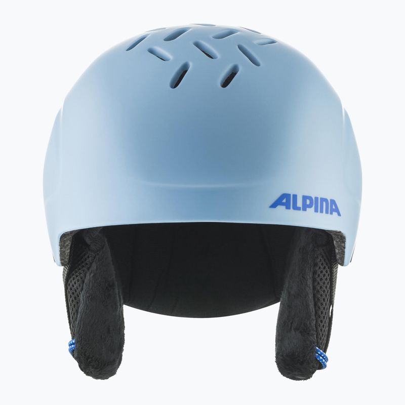 Alpina Pizi Kinderskihelm rauch/blau matt 3