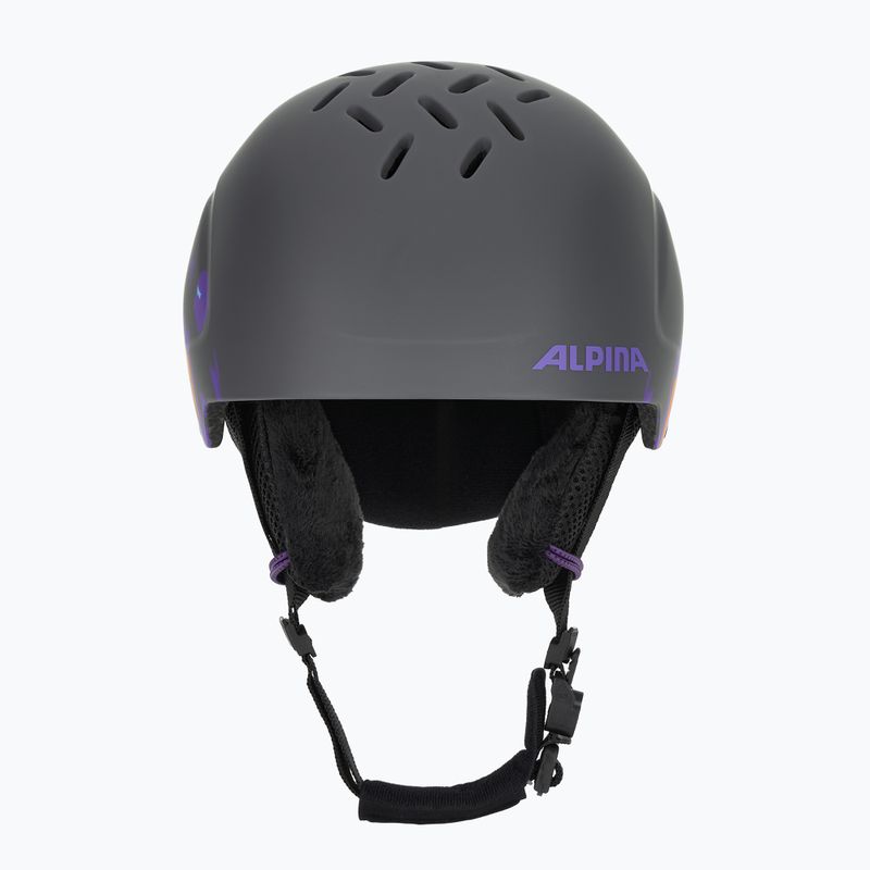 Skihelm Kinder Alpina Pizi midnight/ grey leo matt 2
