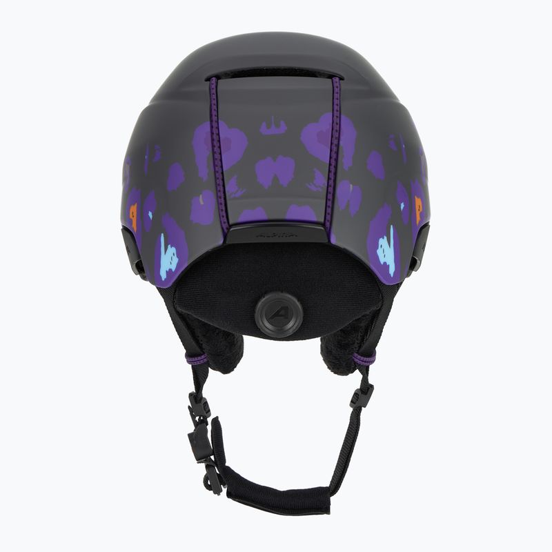 Skihelm Kinder Alpina Pizi midnight/ grey leo matt 4