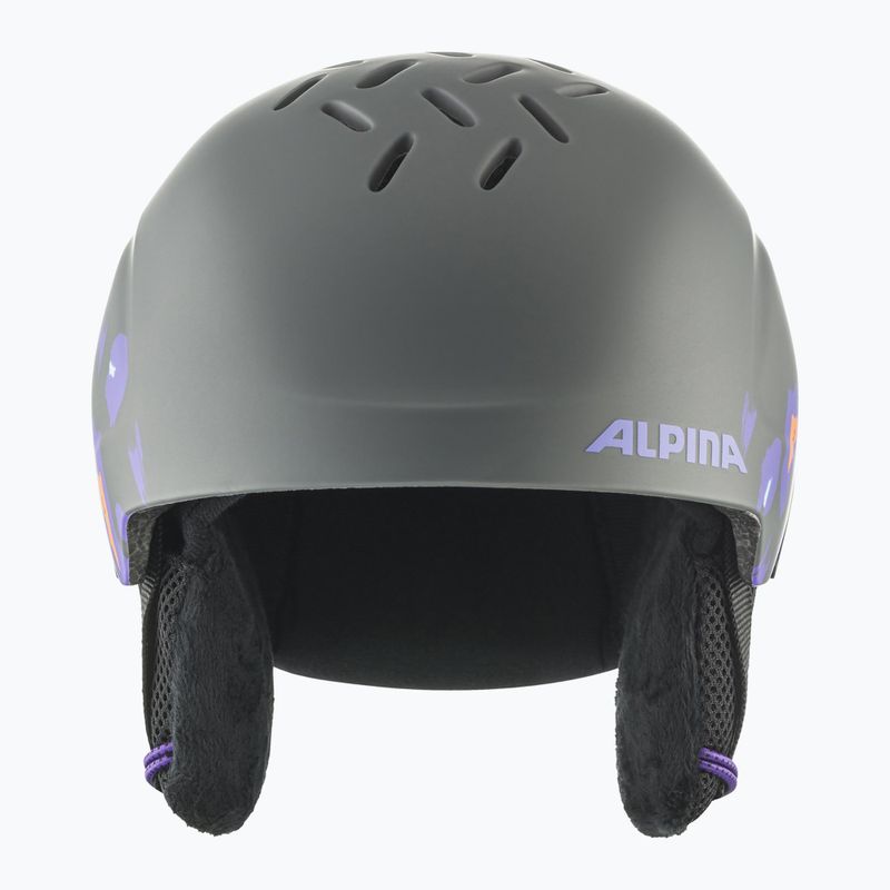 Skihelm Kinder Alpina Pizi midnight/ grey leo matt 3