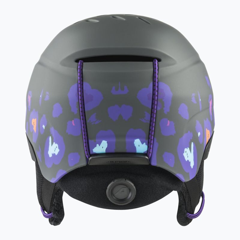 Skihelm Kinder Alpina Pizi midnight/ grey leo matt 4