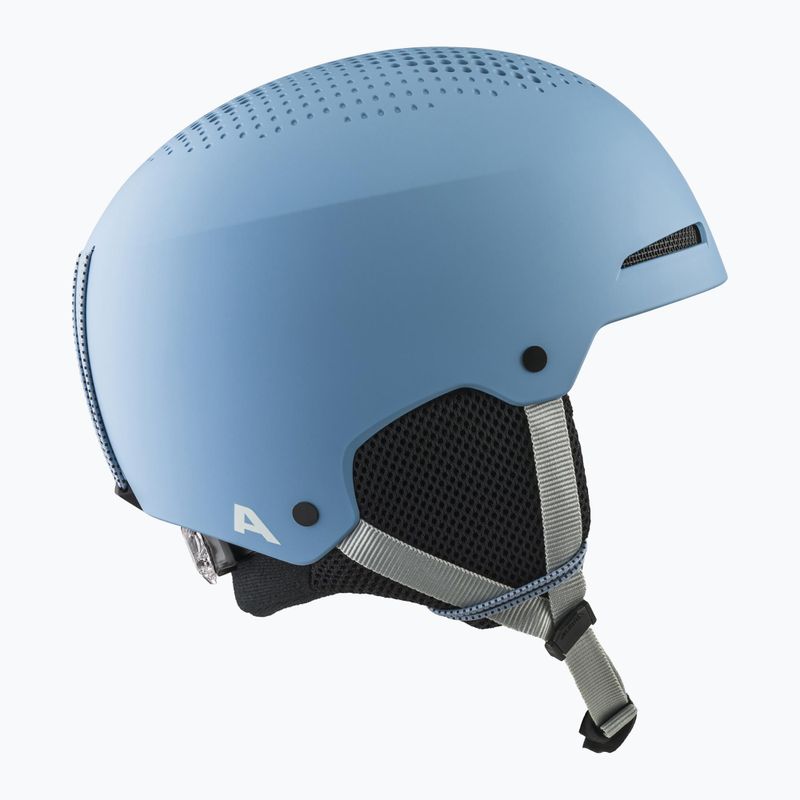 Alpina Kinderskihelm Zupo rauch/blau matt 2