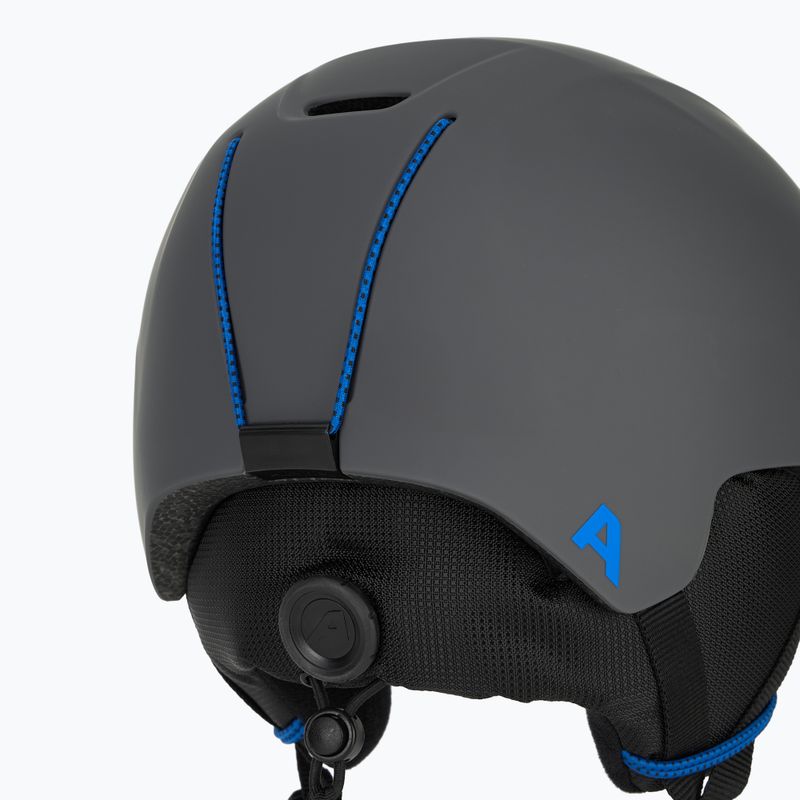 Skihelm Kinder Alpina Brix midnight/ grey matt 8