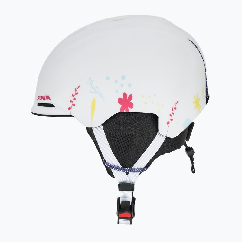 Skihelm Kinder Alpina Brix white/ graphic matt 3