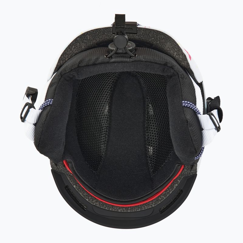 Skihelm Kinder Alpina Brix white/ graphic matt 5