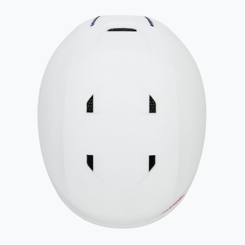 Skihelm Kinder Alpina Brix white/ graphic matt 6