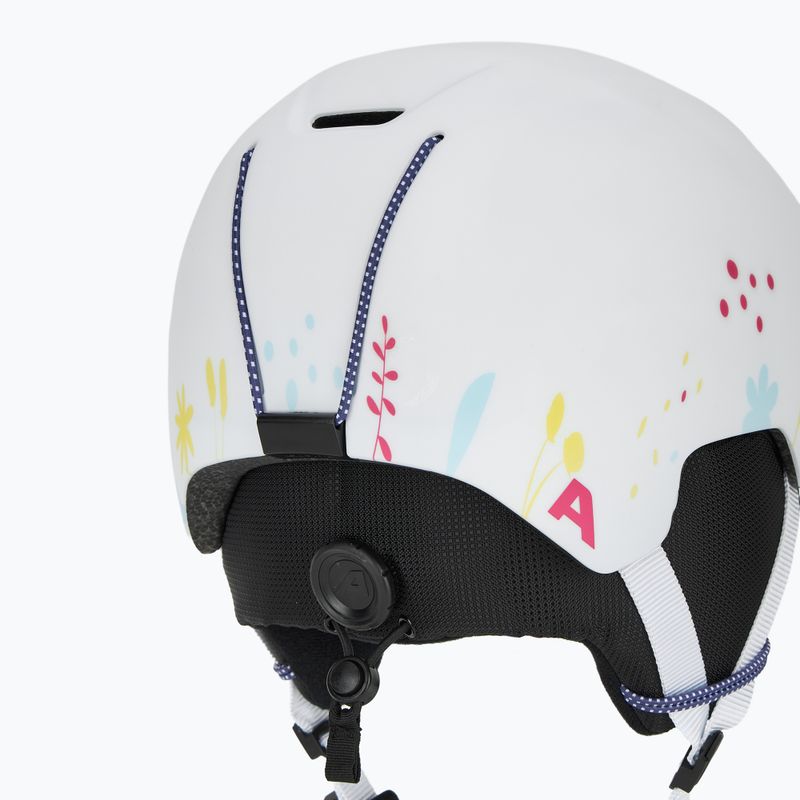 Skihelm Kinder Alpina Brix white/ graphic matt 8