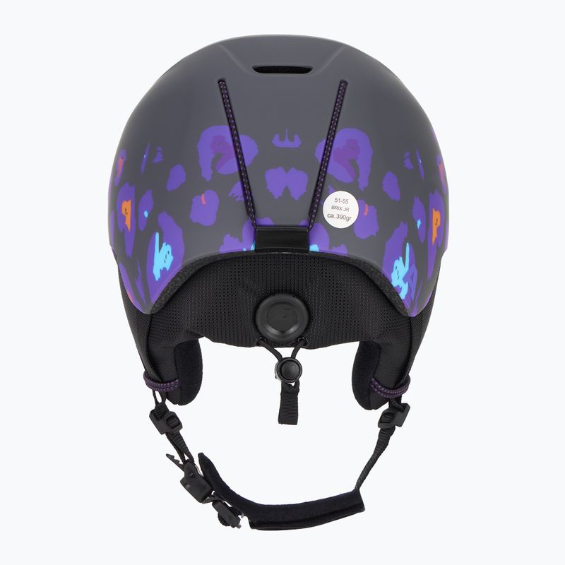 Skihelm Kinder Alpina Brix midnight/ grey leo matt 4