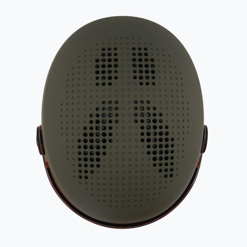 Skihelm Kinder Alpina Zupo Visor Q-Lite olive/ red matt 6