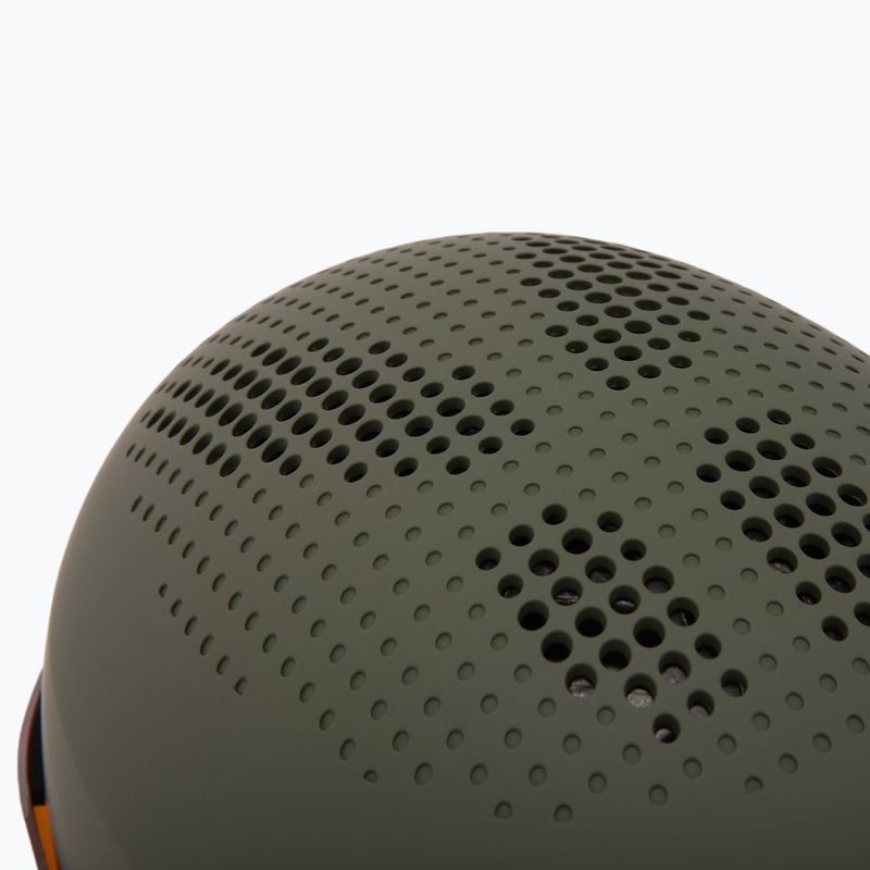 Skihelm Kinder Alpina Zupo Visor Q-Lite olive/ red matt 9