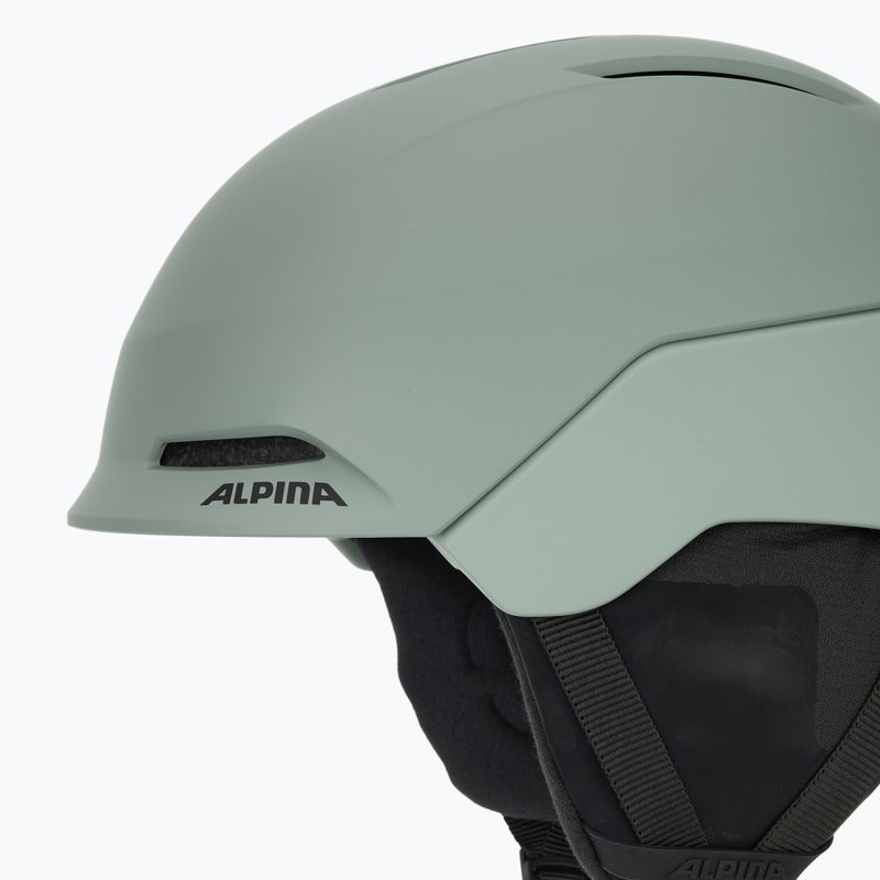 Skihelm Alpina Nax willow/ green matt 7