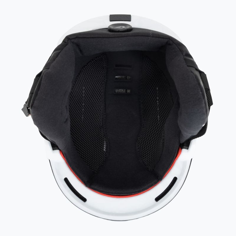 Skihelm Alpina Nax white/ camo matt 5