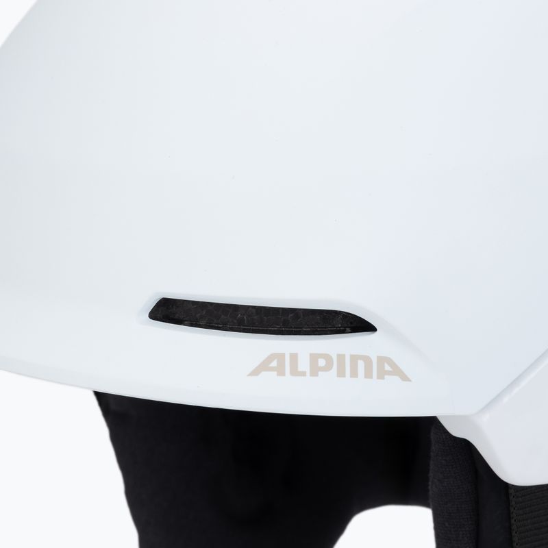 Skihelm Alpina Nax white/ camo matt 7