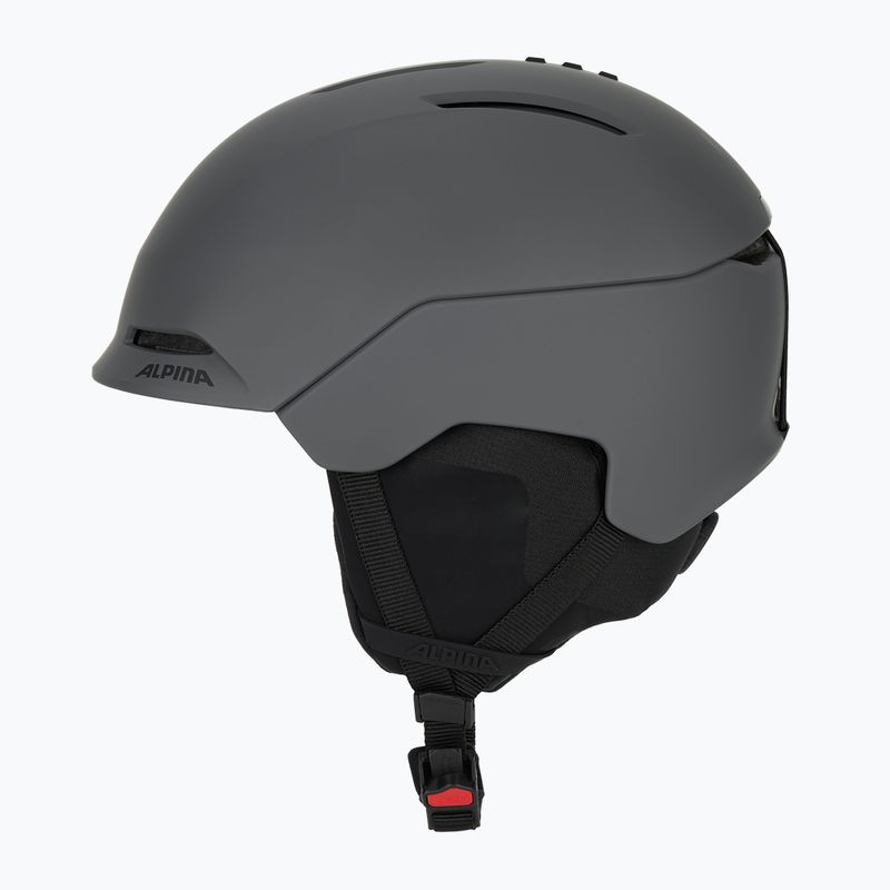 Skihelm Alpina Nax midnight/ grey matt 3