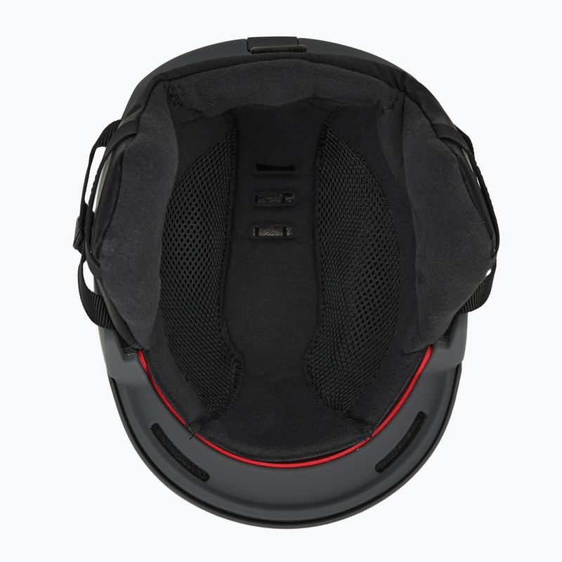 Skihelm Alpina Nax midnight/ grey matt 5