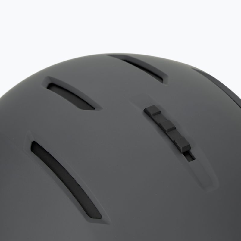 Skihelm Alpina Nax midnight/ grey matt 9