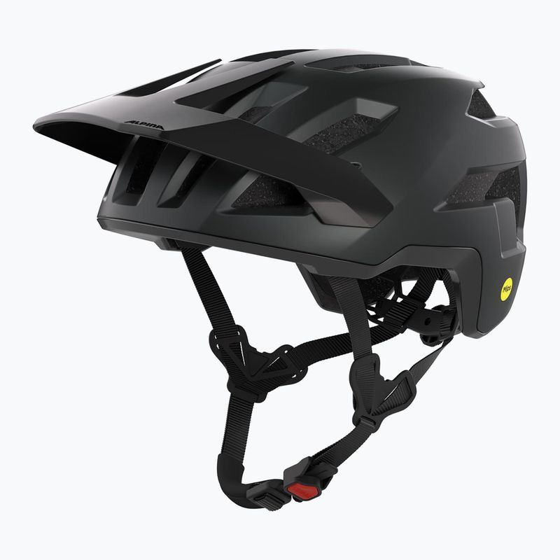 Fahrradhelm Alpina Taunus MIPS schwarz matt