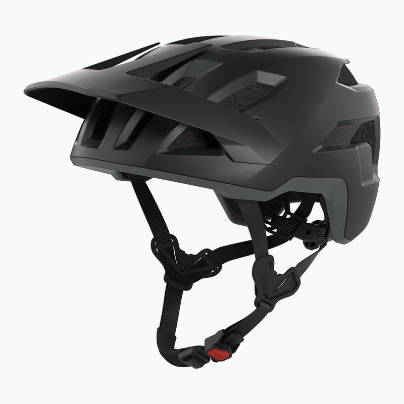 Fahrradhelm Alpina Taunus schwarz/grau matt