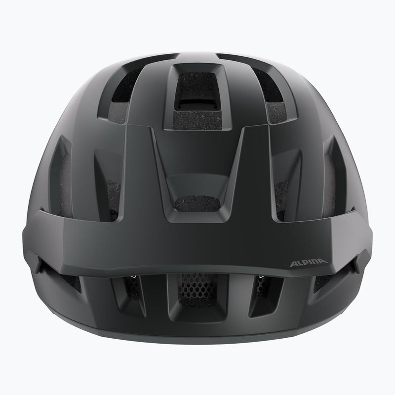 Fahrradhelm Alpina Taunus schwarz/grau matt 2