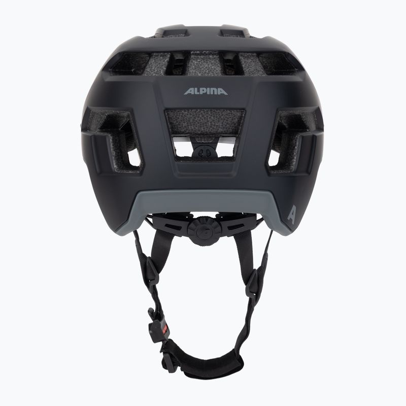 Fahrradhelm Alpina Taunus schwarz/grau matt 4