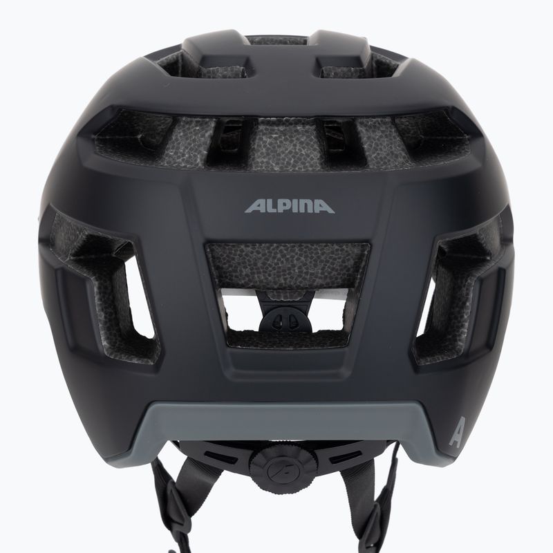Fahrradhelm Alpina Taunus schwarz/grau matt 5