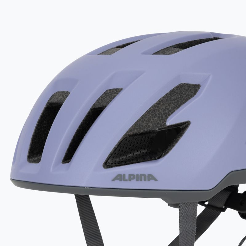 Fahrradhelm Alpina Taunus Gravel MIPS lila matt 7