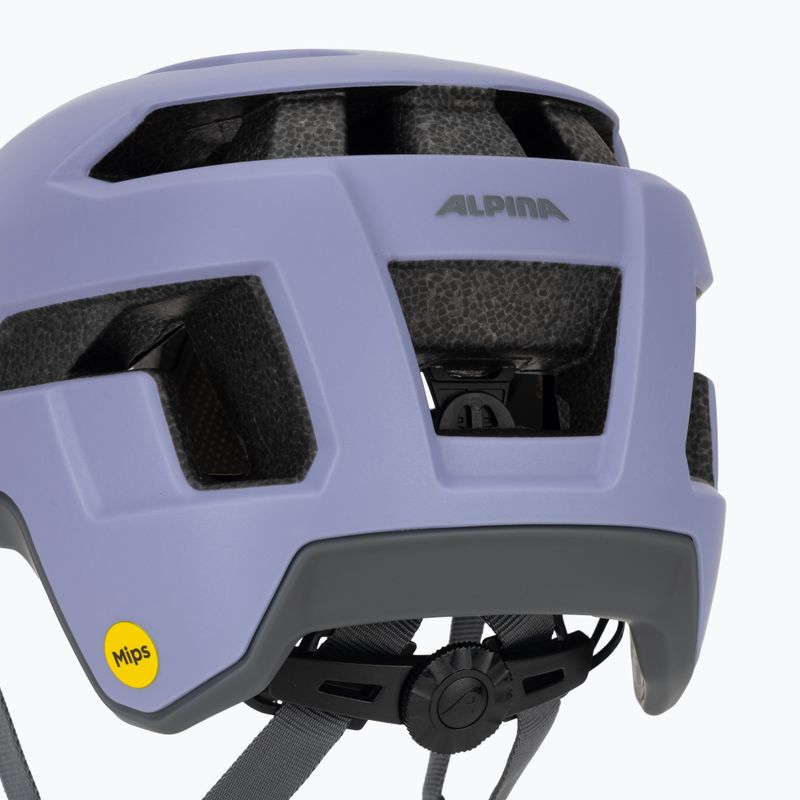 Fahrradhelm Alpina Taunus Gravel MIPS lila matt 8