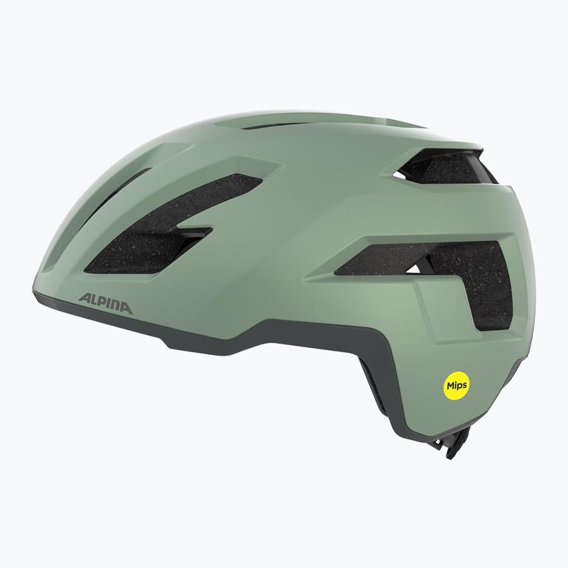 Fahrradhelm Alpina Taunus Gravel MIPS weidengrün matt 4