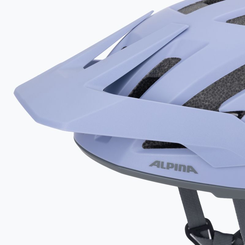 Fahrradhelm Alpina Taunus lila matt 7