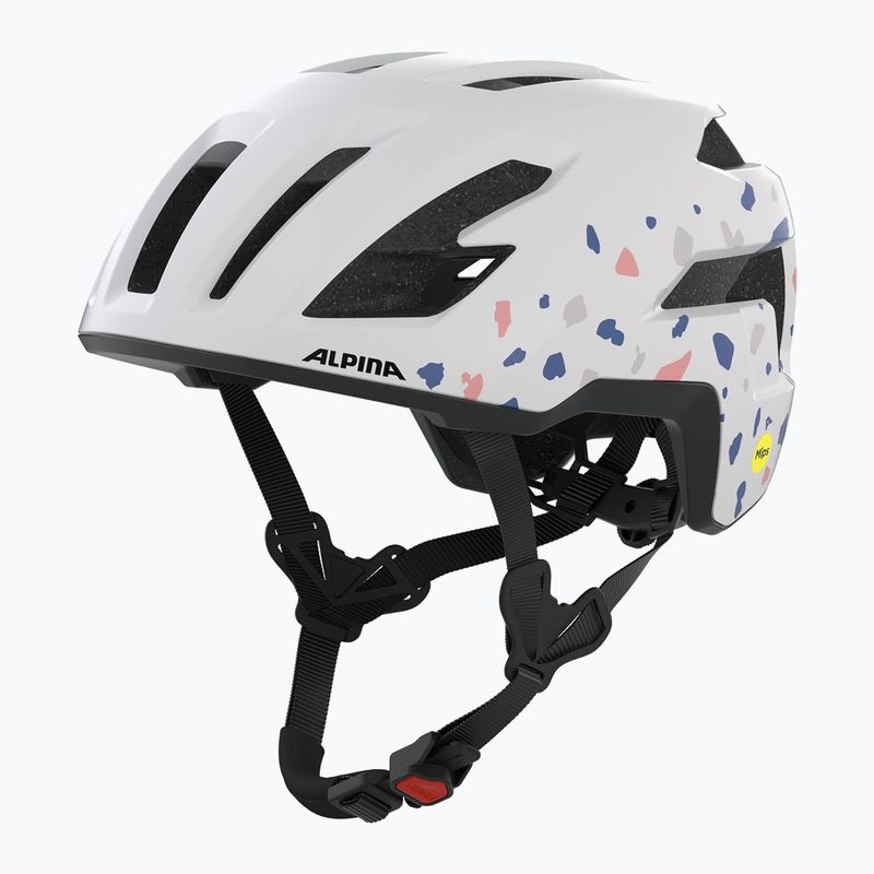 Fahrradhelm Alpina Taunus Gravel MIPS creme terrazo matt