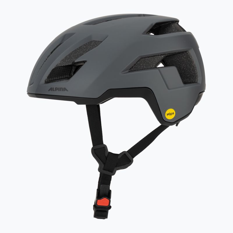 Fahrradhelm Alpina Taunus Gravel MIPS schwarz/mitternachtsgrau matt 3