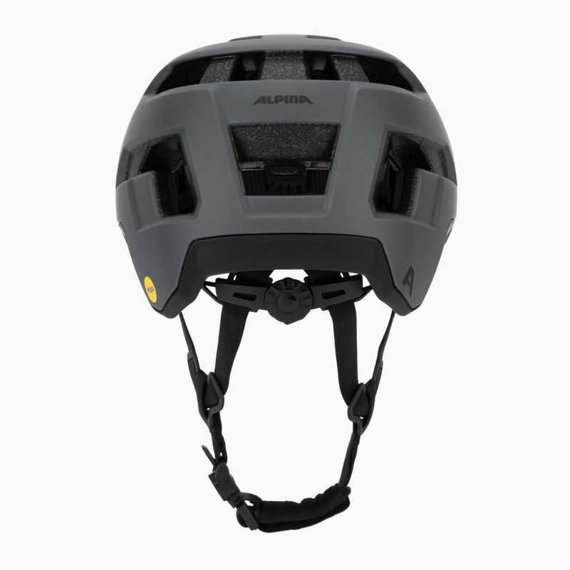 Fahrradhelm Alpina Taunus Gravel MIPS schwarz/mitternachtsgrau matt 4