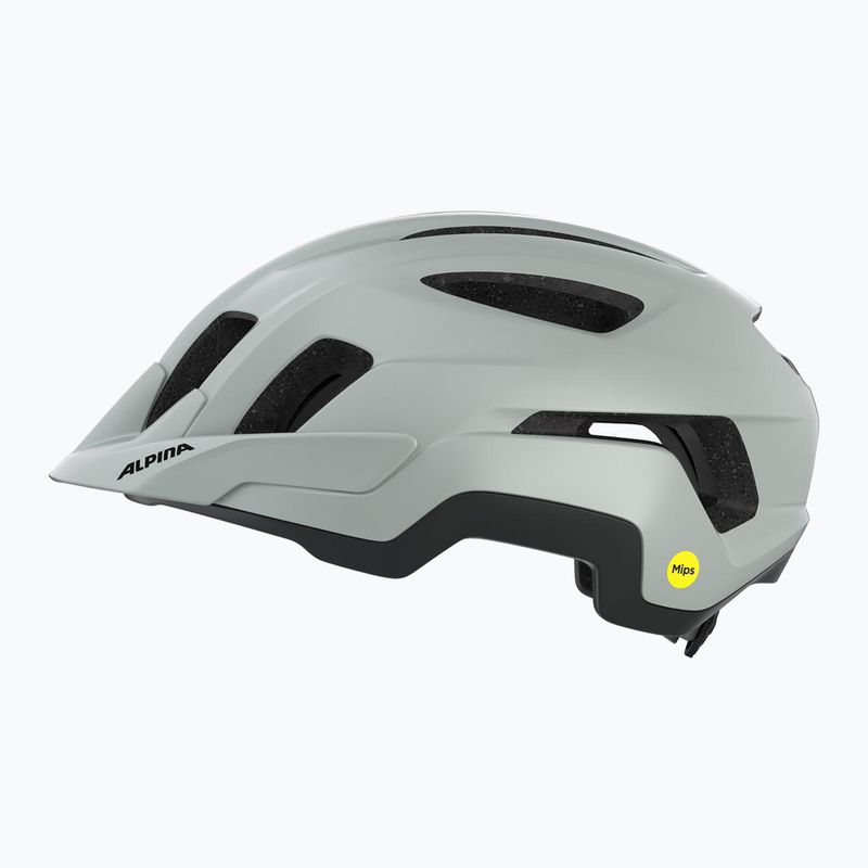 Fahrradhelm Alpina Paranus MIPS rauchgrau/mitternachtsgrau matt 4